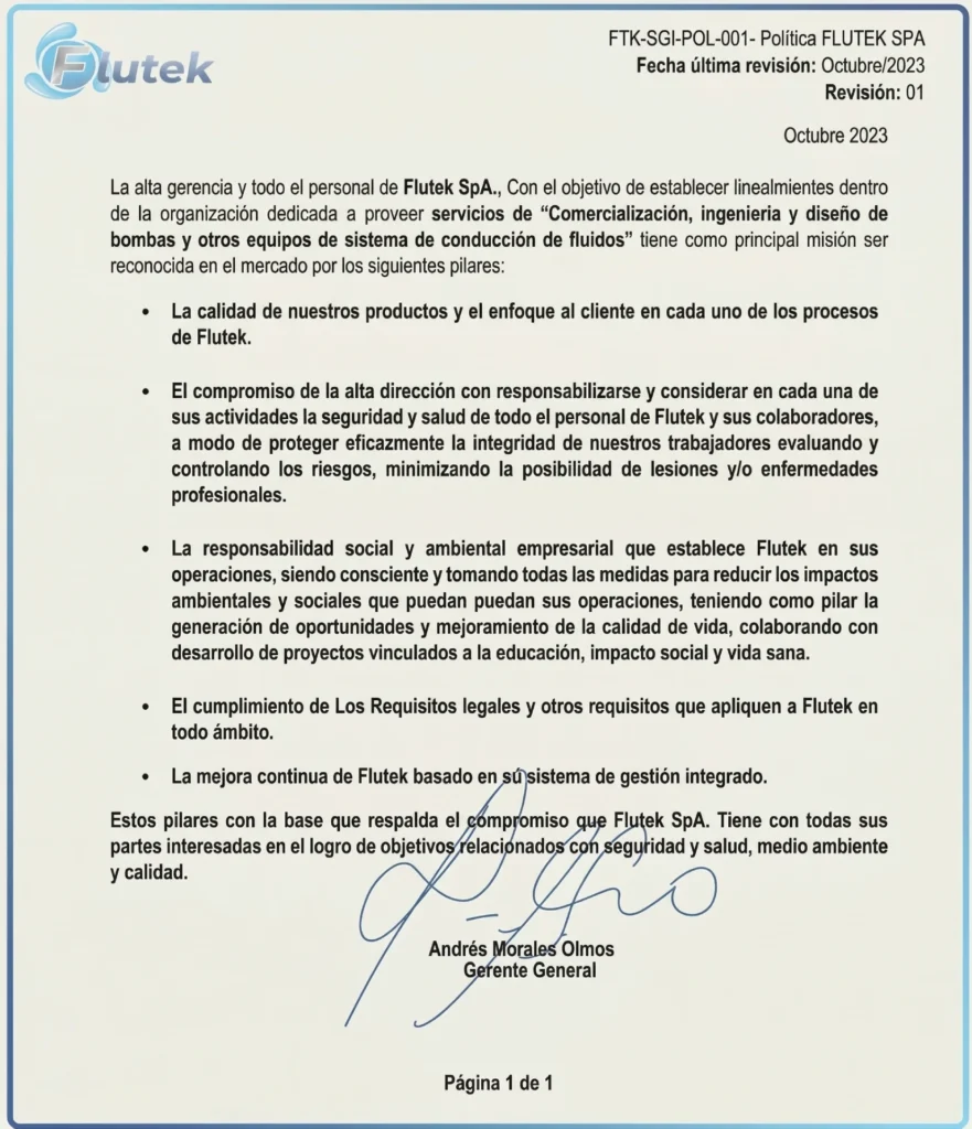 Politica Integrada Flutek